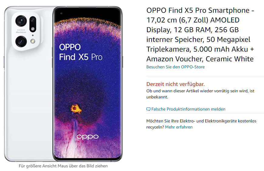 Markenmehrwert best sale oppo watch